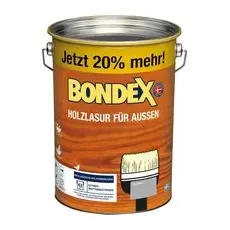 Bondex Holzlasur für Ausßen Hellblaugrau seidenglänzend 4,8 l