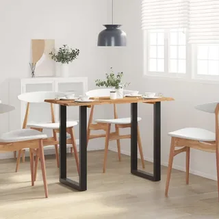 vidaXL Esstisch 110x50x76 cm Massivholz Akazie - Braun