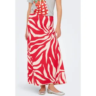 Only Maxirock Damen Barbados Cherry Bedruckt 38