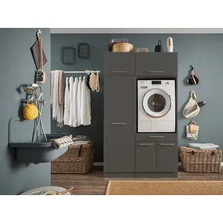 laundreezy Mehrzweckschrank-Set »LAUNDREEZY LDSK7«, grau