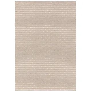 Lytte Kinderteppich Lupo Beige 80x120 cm , Textil , Gestreift , Rechteckig , 80x120 cm , für Fußbodenheizung geeignet , Teppiche und Böden, Teppiche, Kinderteppiche