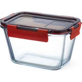 SIMAX Glas-Vorratsbehälter mit Klick-Klack-Deckel 1,35 l – Vorratsdose für Lebensmittel | Tschechische Qualität