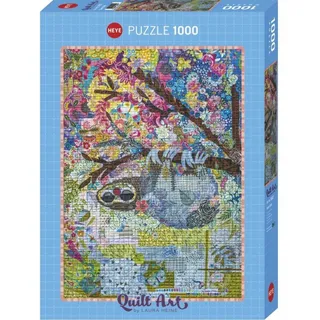 HEYE Puzzle Quilt Art: es Faultier 1000 Teile