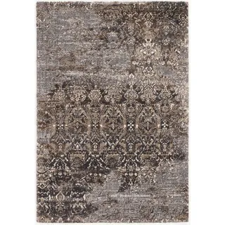 Teppich OCI DIE TEPPICHMARKE "Juwel Silenta" Gr. 2, braun (braun, beige), B:80cm H:20mm L:150cm, Kunstfaser, Teppiche, Teppich, Wohnzimmer