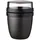 Lunchpot Mini Ellipse schwarz 9,1 cm 0,3 l + 0,12 l
