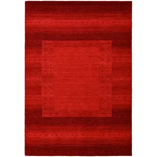 Cazaris Orientteppich , Rot , Textil , Bordüre , rechteckig , 70x140 cm , AZO-frei , in verschiedenen Größen erhältlich , Teppiche und Böden, Teppiche, Orientteppiche