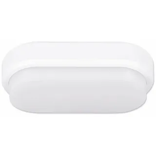 MÜLLER-LICHT LED-Wand- und Deckenleuchte 20300538, 9W, 650 lm, 4000K, IP54, Bewegungsmelder, oval