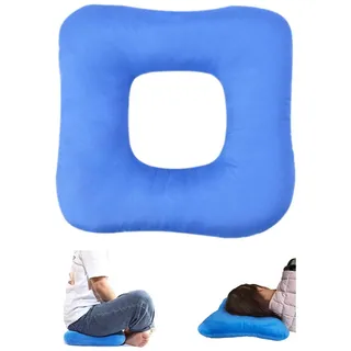 Orthopädisches Kissen für Rollstuhl,Kissen mit zentralem Loch,Sitzkissen orthopädisch,Orthopädisches Sitzkissen,Atmungsaktives Komfort-Sitzkissen,Donut Kissen,Steißbeinkissen,Anti-Dekubitus-Kissen