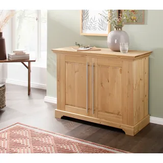 Home affaire Sideboard »Meliss«, Kommode im klassischen Landhausstil, Massivholz, FSC®, Breite 94 cm, beige