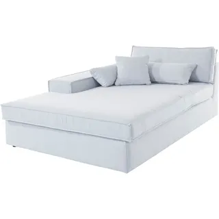 OTTO home Couch Baumwollmix 2-Sitzer Silber