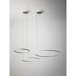 Design LED Hängeleuchte U-light Axo Light - 120 cm, Rostbraun
