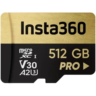 INSTA360 Memory Card microSDXC, V30, A2,U3 512 GB
