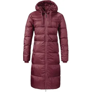 Schöffel Wintermantel Kenosha daunenmantel winddicht, wasserabweisend) burgundrot Damen