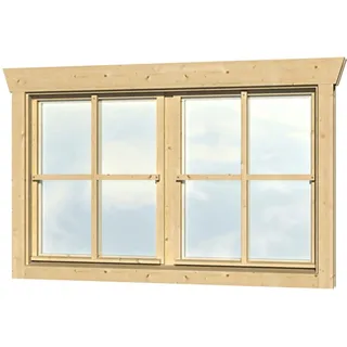 SKANHOLZ Doppelfenster BxH 134,2 x 88,3 cm Beige