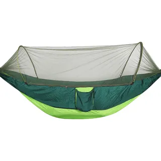 Hängematte, Hängebett, Hängematte mit Moskitonetz, Reisehängematte, Camping-Hängematte