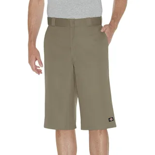 Dickies Herren Regular Fit Freizeit Hemd Shrt,Braun,32 Taille x Regulär30