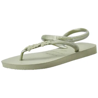 Havaianas Flash Urban Plus, Flip Flop Women, Green Yucca, 33/34 EU