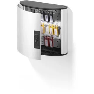 Durable Schlüsselkasten Key Box Code 18 28 x 28 x 6 cm Silber