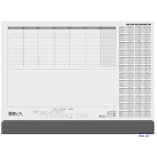 Ursus Ursus® Schreibtischunterlage weiß Papier, 525 x 375 cm, 50 Blatt