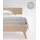 Spannbettlaken Mako-Satin 90 x 200 - 140 x 200 - 180 x 200 cm silber