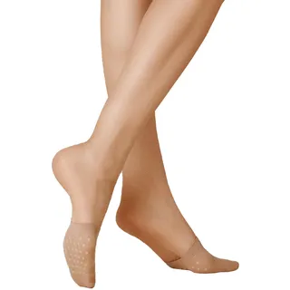 Kunert Füßlinge Half-In-Shoe 1 Paar Beige Einheitsgröße