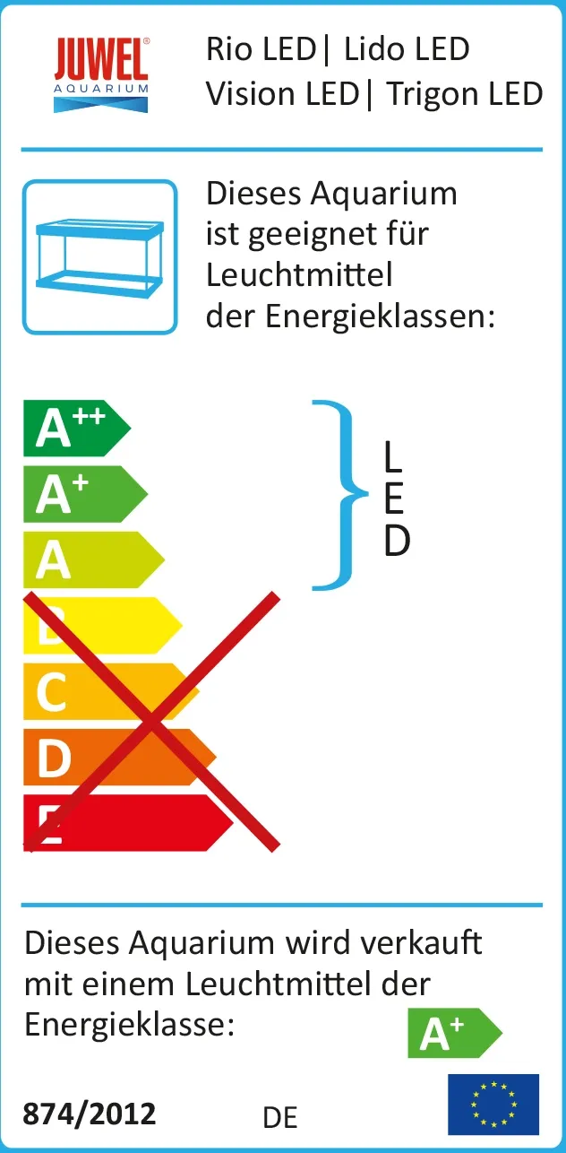 Bild von Juwel Rio 350 LED helles Holz