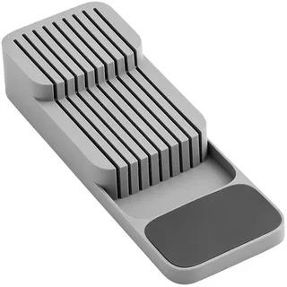 Retoo Messerblock Schublade Organizer, Messerhalter für 18 Messer Retoo