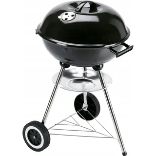 LANDMANN 05572, Grill, Holzkohle, 6 Person(en), 410 x 410 mm, Kessel, Feuerrost - Schwarz