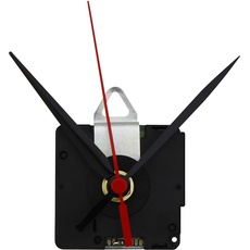 Bild von Uhrwerk Funk-Quarzuhrwerk | FQU-5005 | Funkuhrwerk für Wanduhr, 3 Verschiedene Metall-Zeiger zum Selbsteinbau, Funkgenaue Präzision, leise tickend