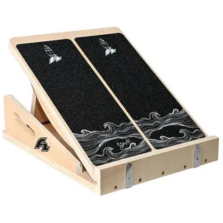 F2 Balance Board Step Board Verstellbares Holz Mobility Board Heimtraining