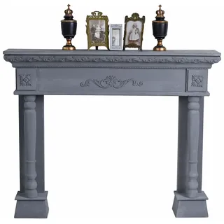 Palazzo Kaminumrandung Antik Kamin Holzkamin Kaminattrappe Landhausstil Kaminkonsole