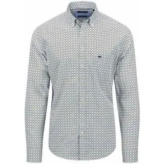 Fynch Hatton 14145020 Langarmhemd - Light Khaki - XL