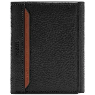Fossil Huntington Trifold Geldbörse Herren schwarz