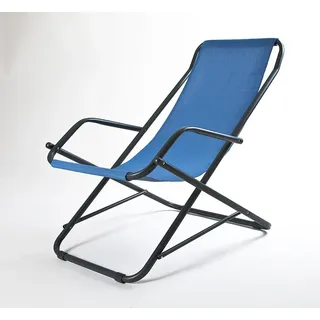 Stuhl A Liegestühle Türe Mod. Swing Farbe Blau von Außerhalb Gartendeko