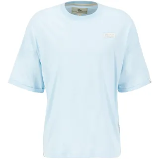 Alpha Industries T-Shirt »Organics OS Roll-Up T-Shirt«, blau