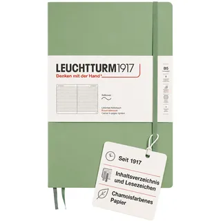 Leuchtturm1917 Notizbuch Composition B5 Salbei Liniert