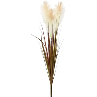 Flair Flower Pampasgras künstlich 75cm Federgras Ufergras Seidenblume Grasbusch Dekogras Kunstpflanze Pflanze Solitärgras Ziergras Pampas Kunstgras Zimmerpflanze Deko Flauschige Blüten Optik Boho