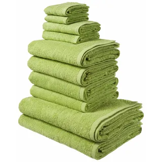 OTTO home Inga Handtuchset 10-tlg. grün