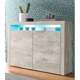 borchardt Möbel Highboard »Santa Fe«, Breite 107 cm grau