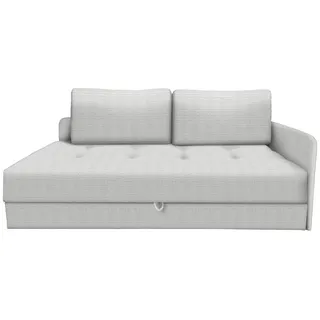 Xora Liege , Ecru , Textil , Füllung: Hohlfaser, Schaumstoffflocken , 205x80x95 cm , Stoffauswahl, Rückenfutter, Armlehnen seitenverkehrt montierbar , Wohnzimmer, Sofas & Couches, Sofas, Recamieren