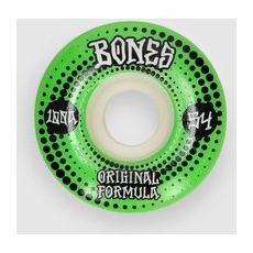 Bones Wheels 100's Originals #5 V4 Wide 100A 54mm Rollen green, weiss, Uni