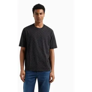 A|X Armani Exchange für Herren. XM001228AF10356FC026 T-shirt Regular Fit schwarz (XL), Lässig, Baumwolle, Kurzarm