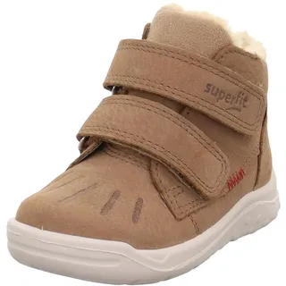 superfit Whaley Baby Jungen warm gefütterte Gore-Tex BRAUN/ROT 3000 Sneaker, 22 EU