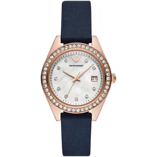 Emporio Armani Analoguhr für Damen - Blau