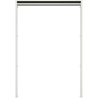 hecht International Dachfensterplissee 110 x 160 cm schwarz/weiß