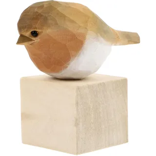 YARNOW Holzvogel Deko Simulationsvogel Ornamente Kleiner Vogel Holzfigur Heimtischdekoration Für Weihnachten Geburtstag Hochzeit
