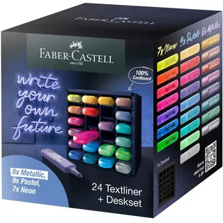 Faber-Castell TL 46 Textmarker farbsortiert, 24 St.