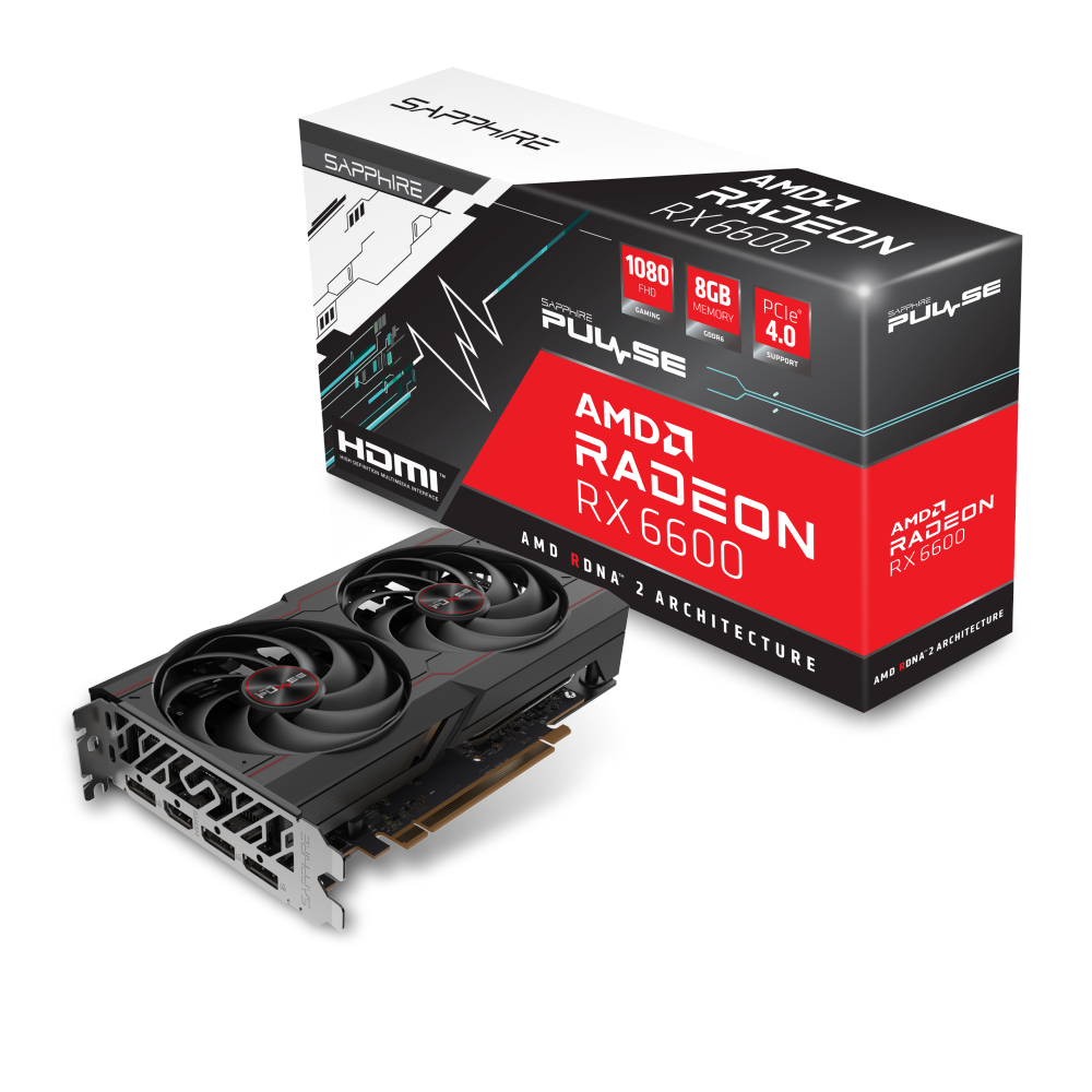 Bild von Pulse Radeon RX 6600 8 GB GDDR6 11310-01-20G