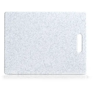 Zeller Schneidebrett Kunststoff 1-tlg. 36,5 x 27,5 cm Hellgrau