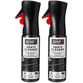 Weber Grillrost-Reiniger 300ml, feines Nebelspray, löst Fett- und Speisereste, biologisch abbaubar, Keine gefährlichen Inhaltsstoffe, für alle Grillmodelle geeignet (17875) (Packung mit 2)